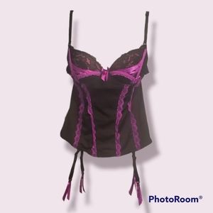 Sweetheart Purple CORSET Lingerie
